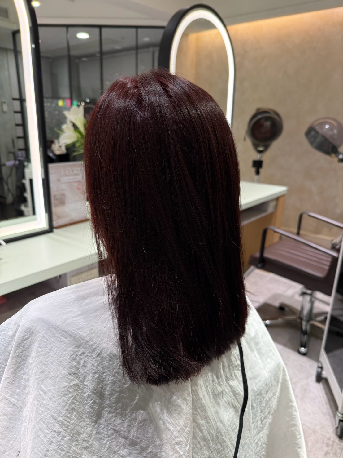 FaceColor 中和站店 茹鉉 設計師日系霧感髮色染髮作品